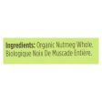 Spicely Organics - Organic Nutmeg - Whole - Case Of 6 - 0.1 Oz. Online Sale