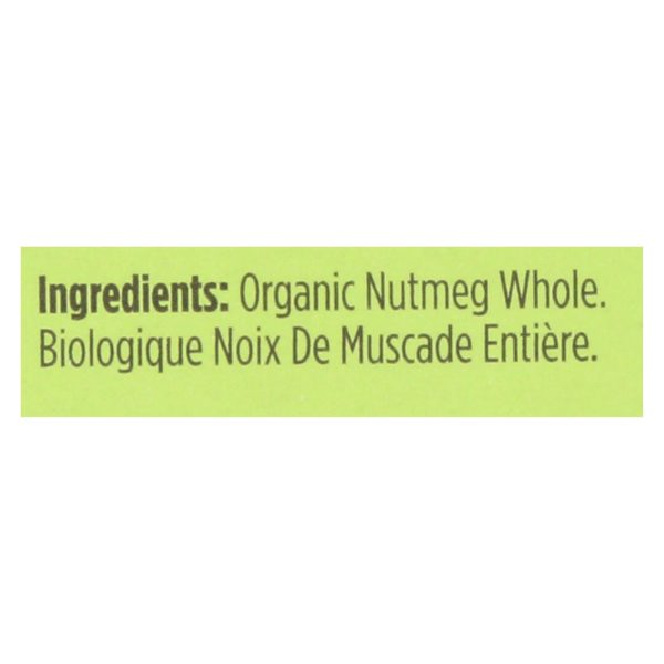 Spicely Organics - Organic Nutmeg - Whole - Case Of 6 - 0.1 Oz. Online Sale