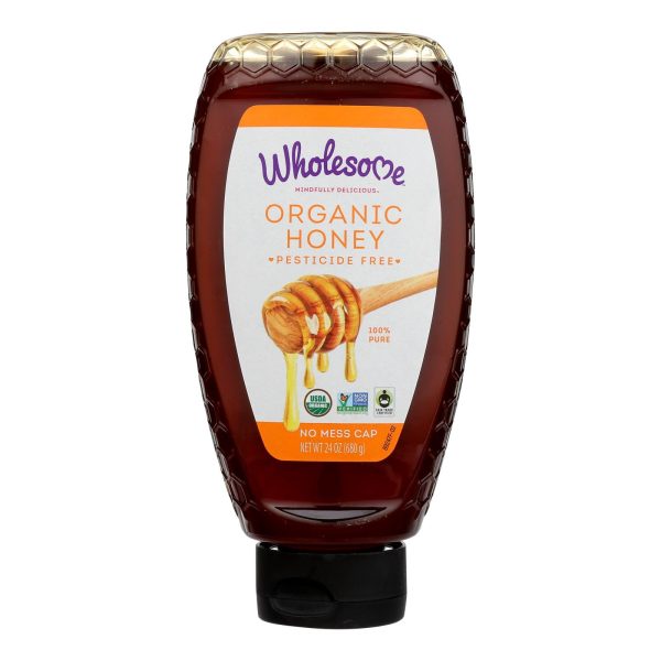 Wholesome! Organic Honey  - Case Of 6 - 24 Oz Cheap