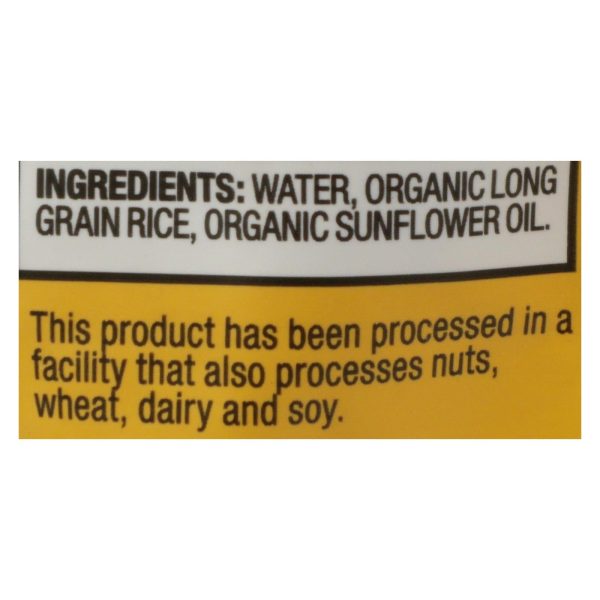 Tasty Bite Rice - Organic - Long-grain - 8.8 Oz - Case Of 6 Supply