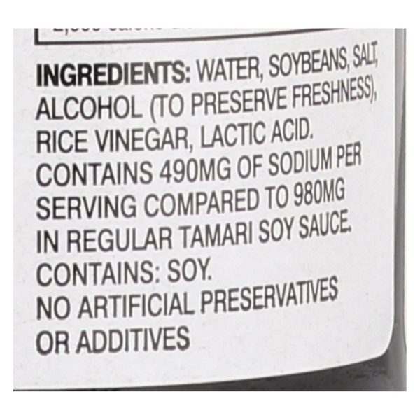 San - J Tamari Soy Sauce - Lite - Case Of 6 - 10 Fl Oz. For Sale