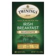 Twinings Tea Breakfast Tea - Irish Decaf - Case Of 6 - 20 Bags on Sale