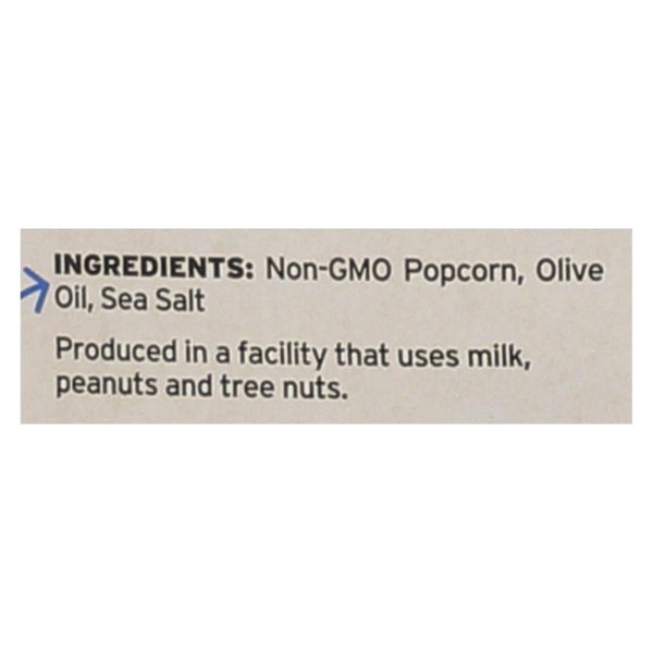 Pipcorn Mini Popcorn - Sea Salt - Case Of 12 - 4 Oz. Sale