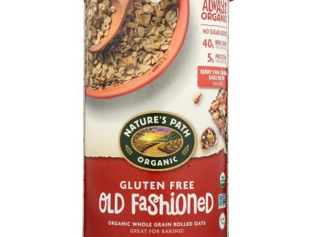 Nature s Path Organic Oats - Old Fashioned - Case Of 6 - 18 Oz. For Discount