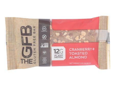 The Gluten Freeb Bar - Cranberry Toasted Almond - Gluten Free - Case Of 12 - 2.05 Oz Cheap