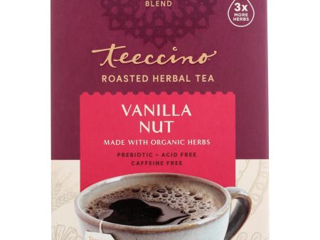 Teeccino Herbal Coffee Vanilla Nut - 10 Tea Bags - Case Of 6 For Cheap