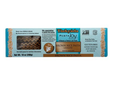 Tinkyada Brown Rice Pasta - Lasagna - Case Of 12 - 10 Oz For Discount