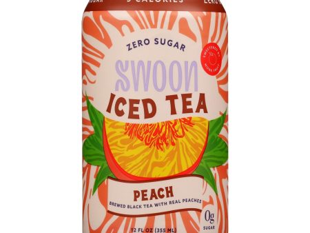 Swoon - Iced Tea Peach Zero Sugar - Case Of 12-12 Fz For Discount