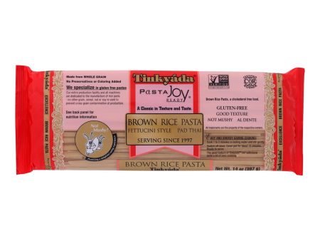 Tinkyada Brown Rice Pasta - Fettuccini - Case Of 12 - 14 Oz For Sale