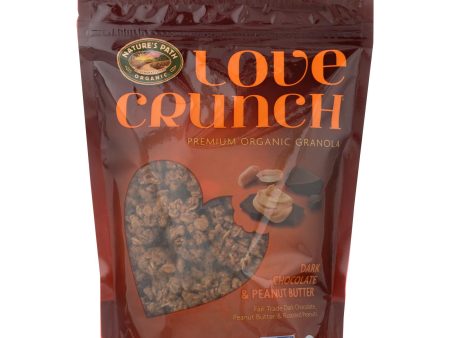 Nature s Path Organic Love Crunch Granola - Dark Chocolate And Peanut Butter - Case Of 6 - 11.5 Oz. Discount