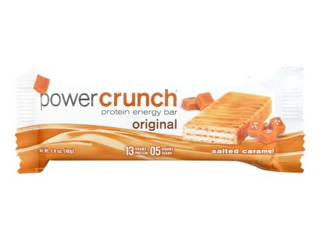 Power Crunch Bar - Original - Salted Caramel - 1.4 Oz - Case Of 12 For Discount