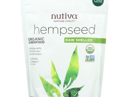 Nutiva Hempseed - Organic - Shelled - 12 Oz Hot on Sale