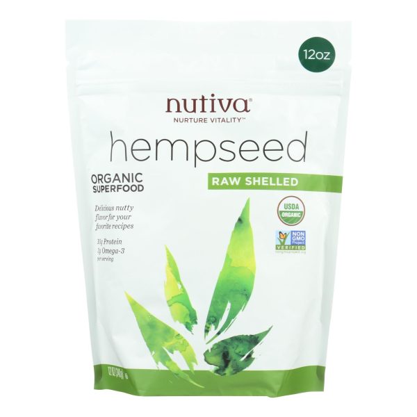 Nutiva Hempseed - Organic - Shelled - 12 Oz Hot on Sale