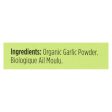 Spicely Organics - Organic Garlic Powder - Case Of 6 - 0.4 Oz. Online