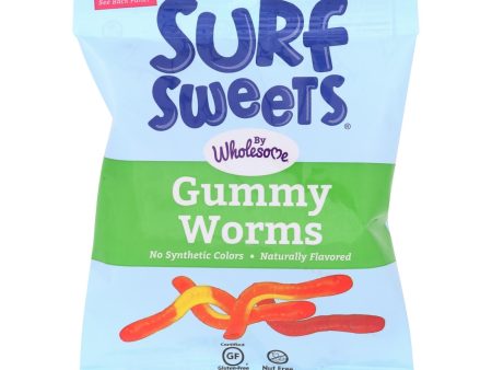 Surf Sweets Gummy Worms - Case Of 12 - 2.75 Oz. Discount