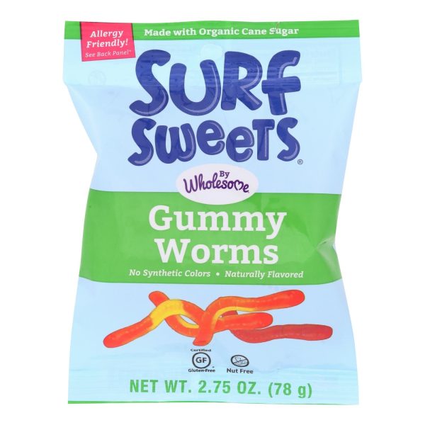 Surf Sweets Gummy Worms - Case Of 12 - 2.75 Oz. Discount