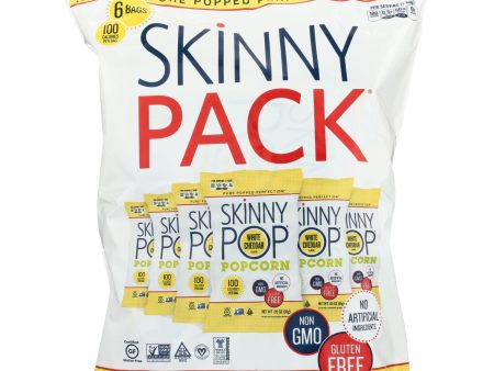 Skinnypop Popcorn Skinny Pop - White Cheddar - Case Of 10 - 0.65 Oz. on Sale