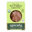 Spicely Organics - Organic Nutmeg - Ground - Case Of 6 - 0.4 Oz. Fashion