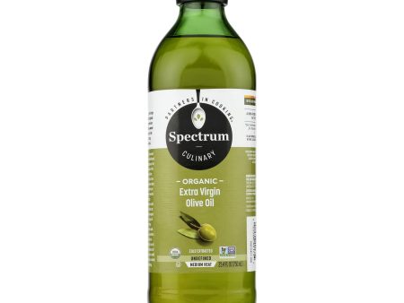 Spectrum Naturals Organic Unrefined Extra Virgin Olive Oil - Case Of 6 - 25.4 Fl Oz. Discount