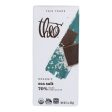 Theo Chocolate Organic Chocolate Bar - Classic - Dark Chocolate - 70 Percent Cacao - Sea Salt - 3 Oz Bars - Case Of 12 For Sale