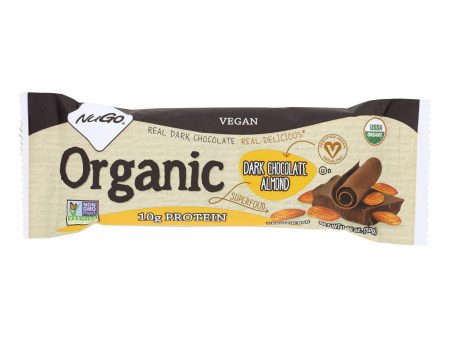 Nugo Nutrition Bar - Organic Dark Chocolate Almond - 1.76 Oz - Case Of 12 Hot on Sale