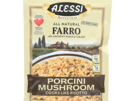 Alessi - Farro Porcini Mushroom - Case Of 6 - 7 Oz Online Sale