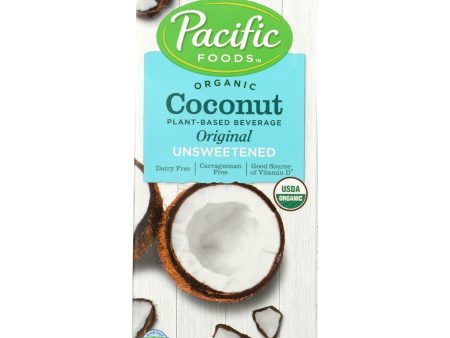 Pacific Natural Foods Coconut Original - Unsweetened - Case Of 12 - 32 Fl Oz. Fashion