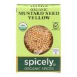 Spicely Organics - Organic Mustard Seed - Yellow - Case Of 6 - 0.45 Oz. Cheap