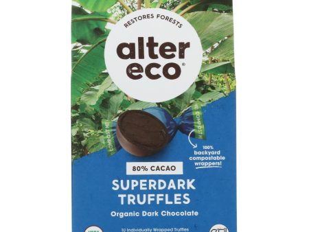 Alter Eco - Truffle Spr Dark Chocolate - Case Of 8 - 4.2 Oz Fashion