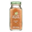 Simply Organic Pumpkin Spice - Case Of 6 - 1.94 Oz. Supply