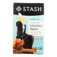 Stash Tea Company Premium Licorice Spice Herbal Tea - Caffeine Free - Case Of 6 - 20 Bags Fashion