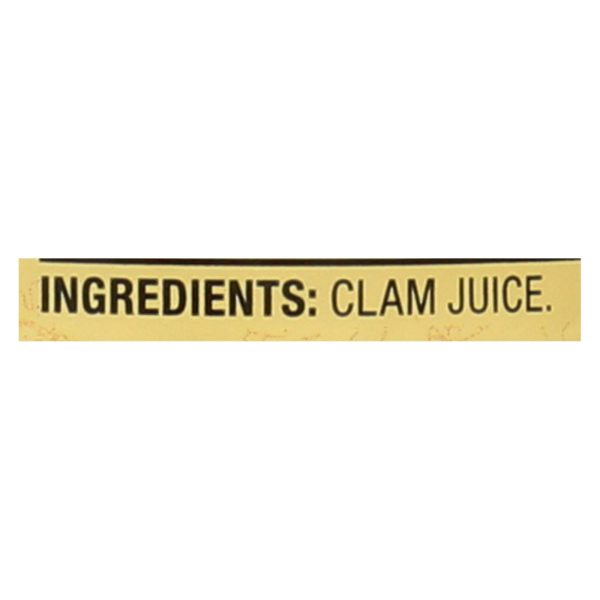 Reese Clam Juice Bottle - Case Of 6 - 8 Fl Oz. Online Hot Sale