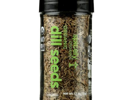 Spicely Organics - Organic Dill Seed - Case Of 3 - 1.1 Oz. For Cheap