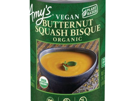 Amy s - Bisque Btrnut Squash - Case Of 12-14.1 Oz Sale