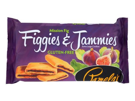 Pamela s Products - Gluten Free Cookies Mission Fig - Figgies And Jammies - Case Of 6 - 9 Oz. Online Sale