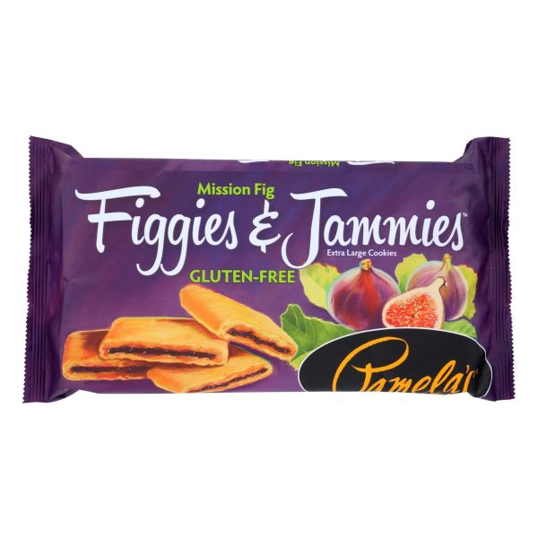 Pamela s Products - Gluten Free Cookies Mission Fig - Figgies And Jammies - Case Of 6 - 9 Oz. Online Sale