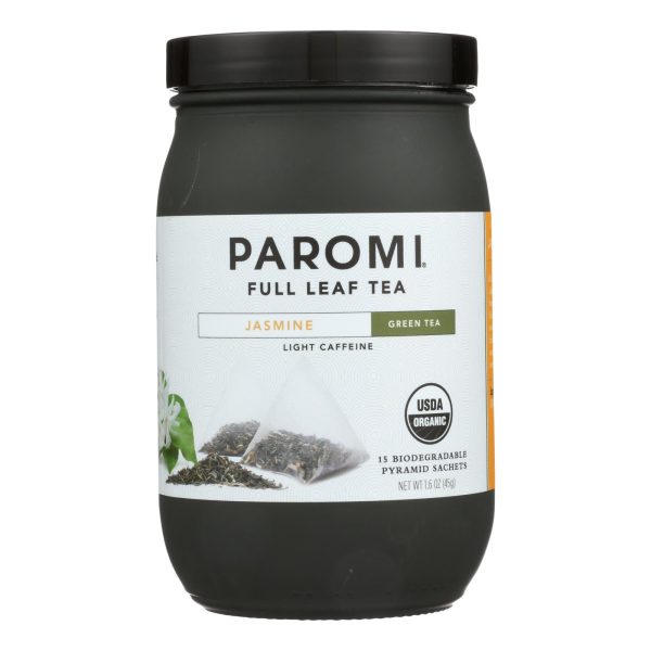 Paromi Tea Organic Paromi Jasmine Tea - Case Of 6 - 15 Count Fashion