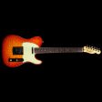 Used 2012 Fender Custom Shop Deluxe Telecaster Electric Guitar Cherry Sunburst For Sale