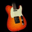 Used 2012 Fender Custom Shop Deluxe Telecaster Electric Guitar Cherry Sunburst For Sale