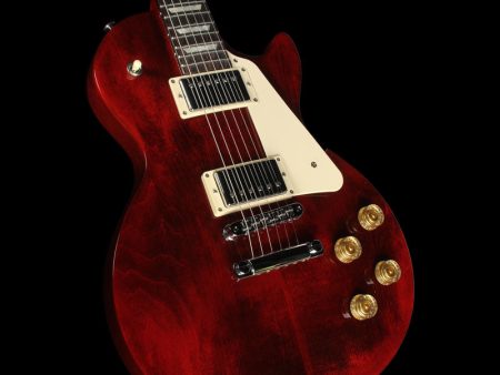 Used 2017 Gibson Les Paul Studio T Electric Guitar Wine Red Discount