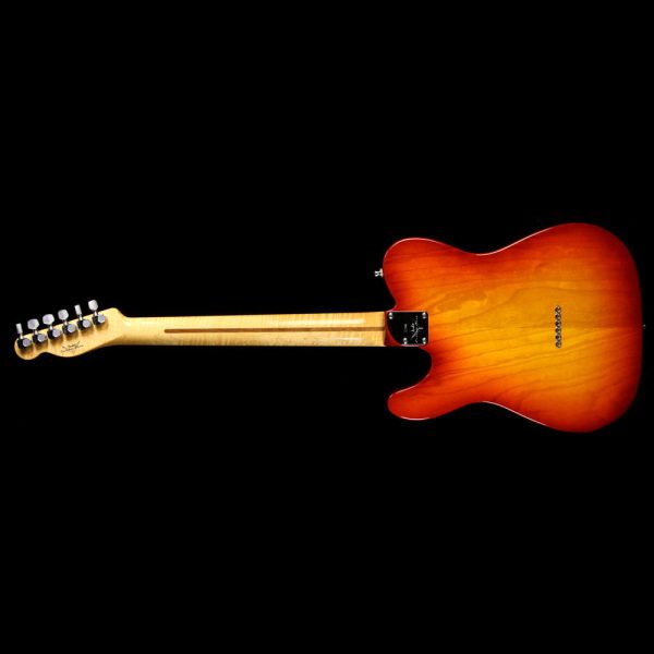 Used 2012 Fender Custom Shop Deluxe Telecaster Electric Guitar Cherry Sunburst For Sale