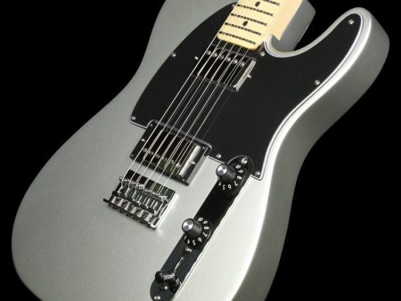 Used Fender Blacktop Telecaster HH Electric Guitar Silver Fashion