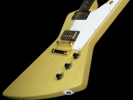 Used 2014 Gibson Custom Shop  58 Mahogany Explorer Electric Guitar TV Yellow Fashion