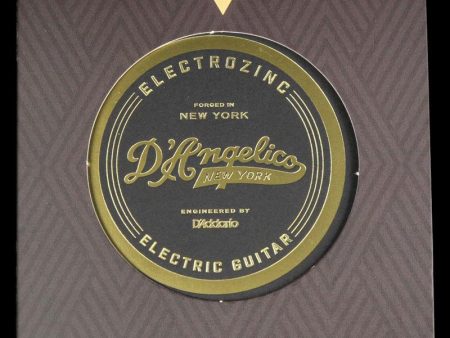 D Angelico Electrozinc Rock Strings Electric Guitar Strings 11-49 (Plain 3rd) Sale