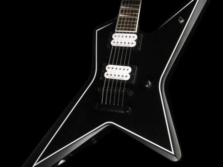 Jackson X Series Gus G. Star Satin Black with White Pinstripes Online now