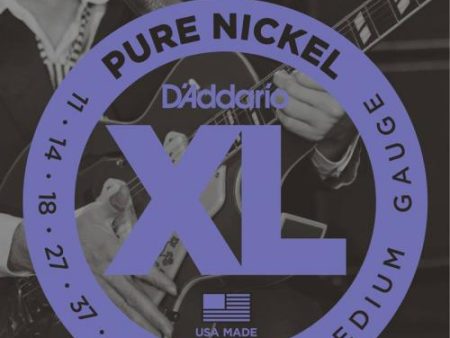 D Addario Pure Nickel Electric Strings (Blues Jazz 11-48) Online