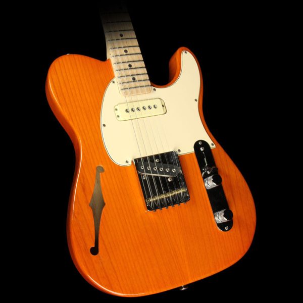 Used 2006 G&L ASAT Classic Electric Guitar Transparent Orange Supply