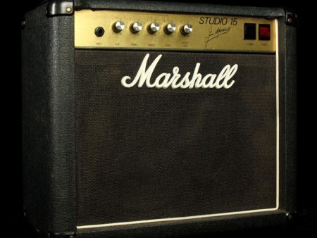 Used Marshall Studio 15 1x12 Tube Combo Electric Guitar Amplifier Online now