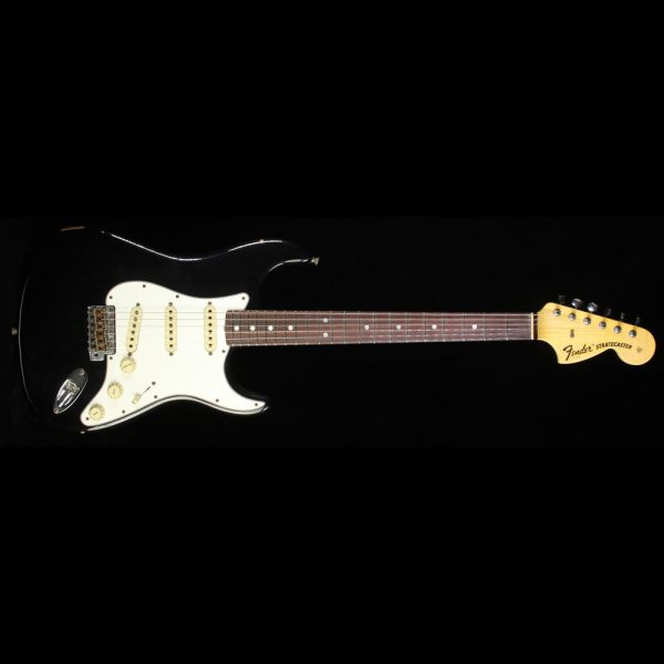 Used 2016 Fender Custom Shop  70 Stratocaster Relic Electric Guitar Black Online Hot Sale