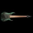 Used Ibanez RG Iron Label RGIM7BC 7-String Electric Guitar Deep Forest Burst Flat Cheap